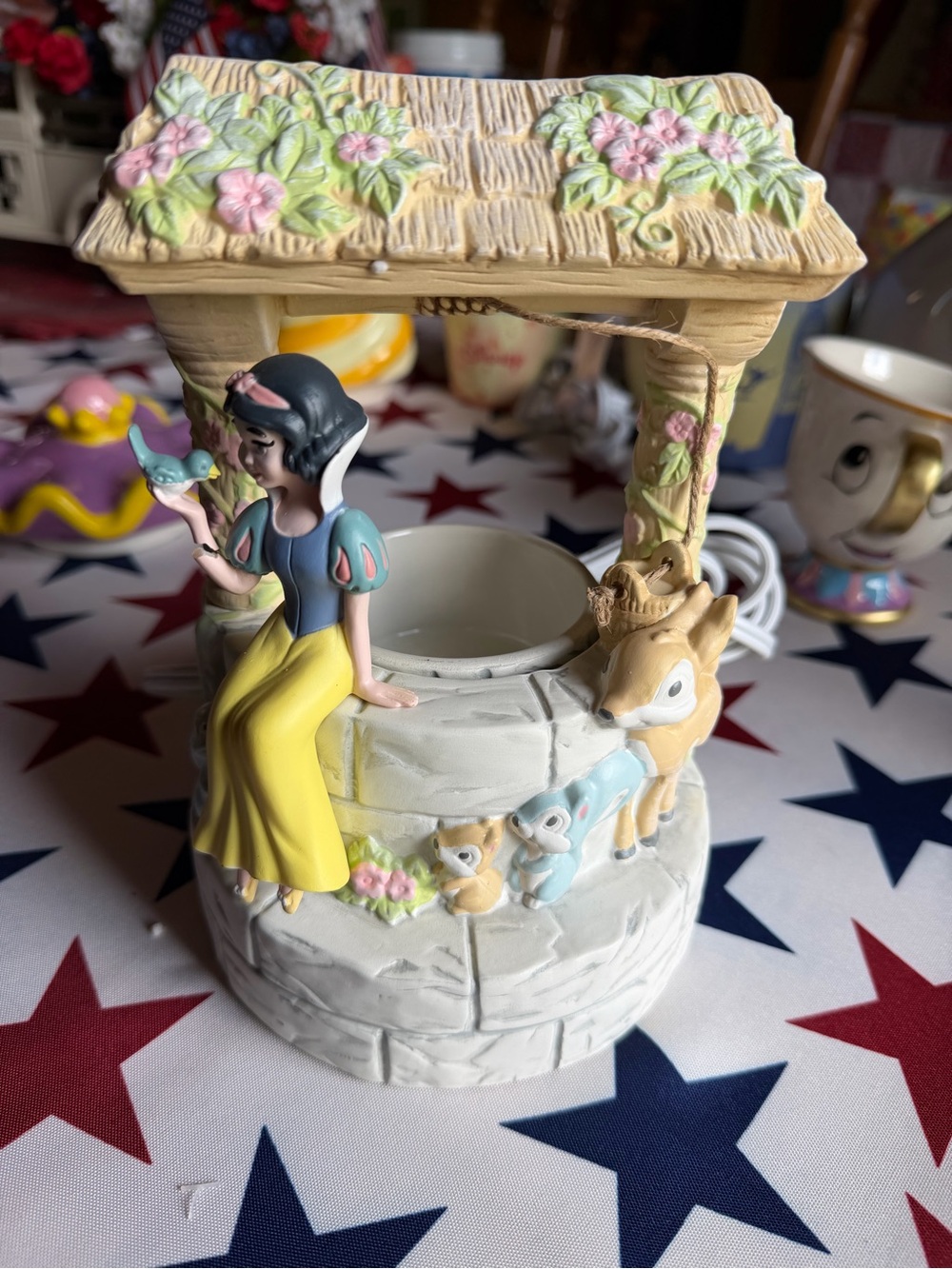 Scentsy Snow White Figurine Warmer